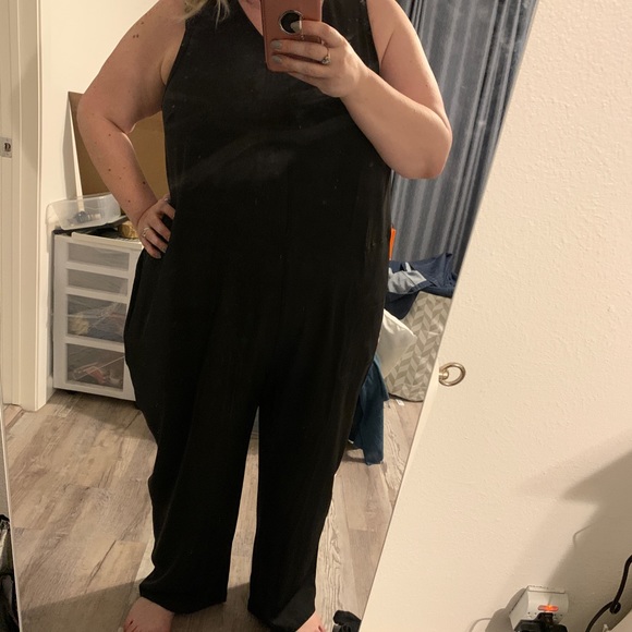 UNIVERSAL STANDARD L 22-24 CITY STRETCH JUMPSUIT - Picture 4 of 4